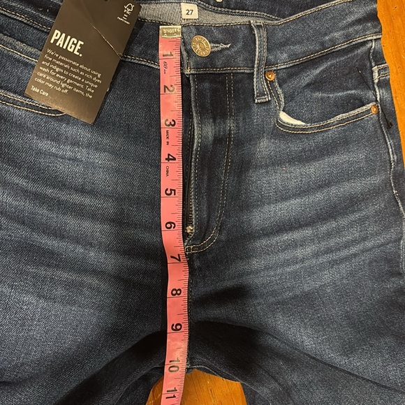 Paige Cindy high rise straightt ankle Jean size 27 - Picture 6 of 8